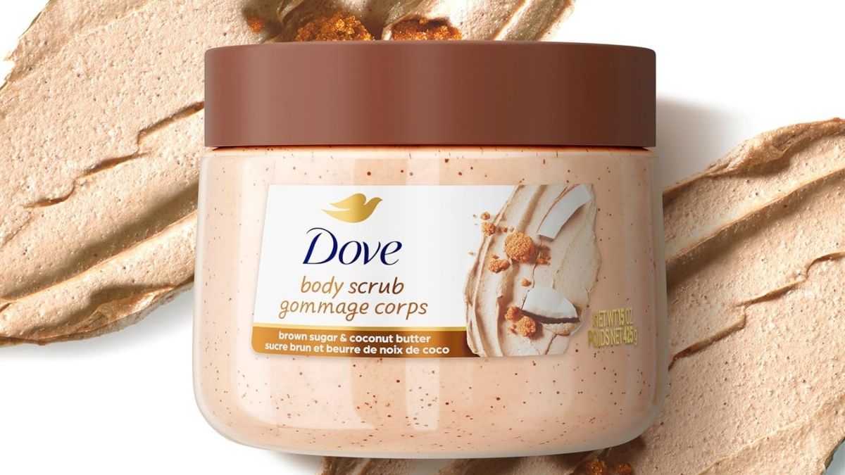 Dove Brown Sugar and Coconut Butter Body Scrub: Relaxing Skin-Smoothing Experience