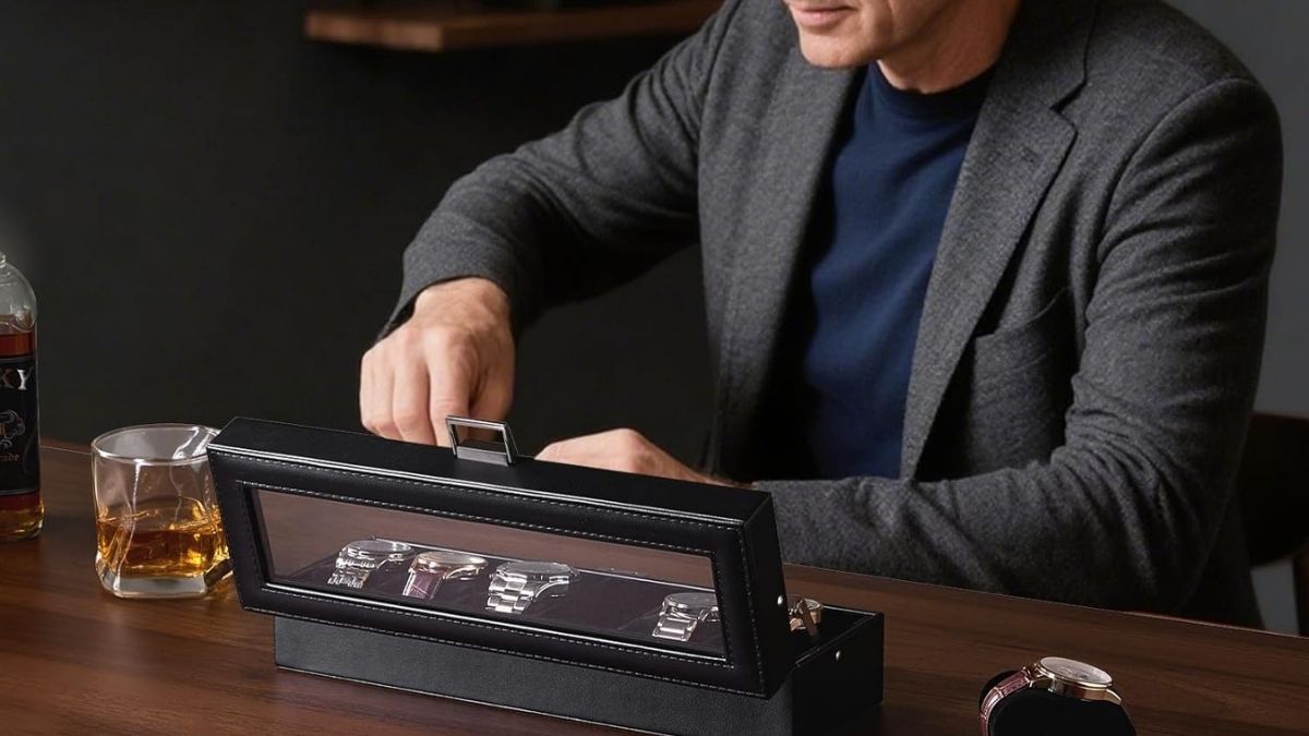 ProCase 6 Slot Watch Case Box