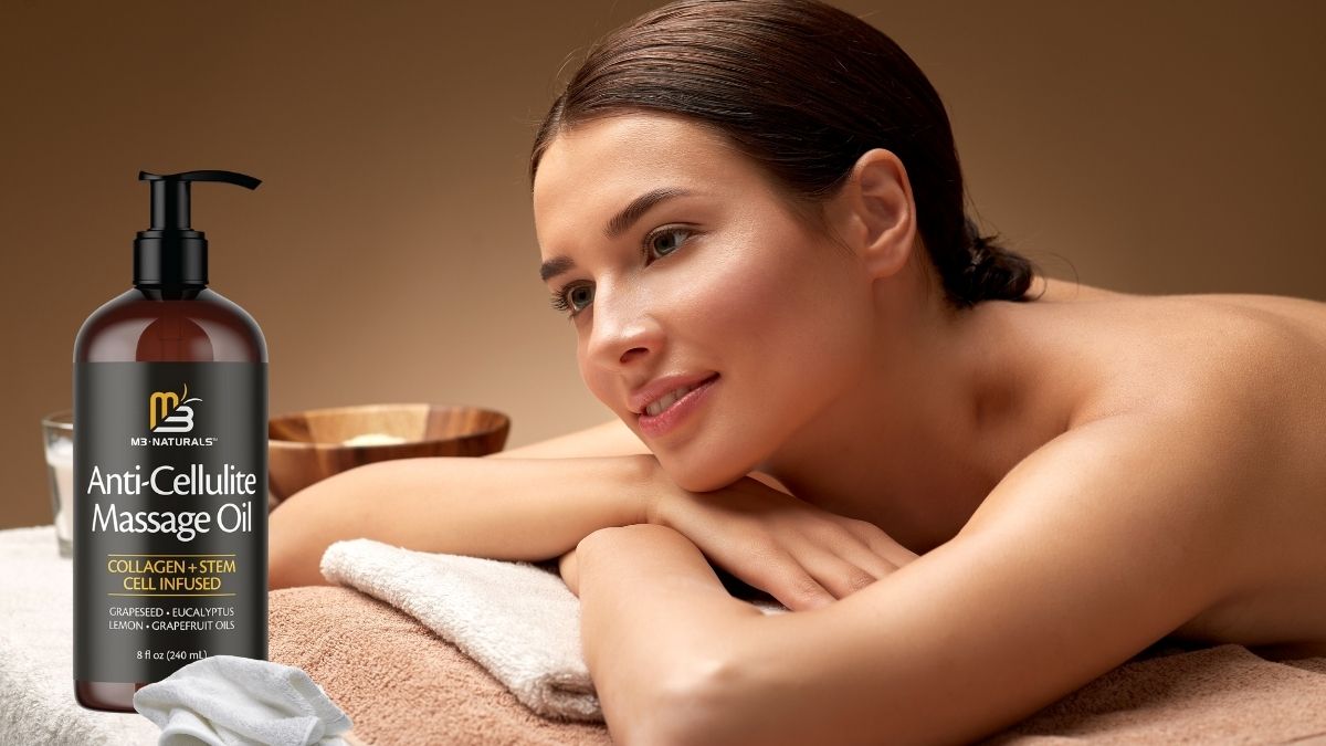 M3 Naturals Firming Body Massage Oil: Transform Your Skin with Collagen & Stem Cell