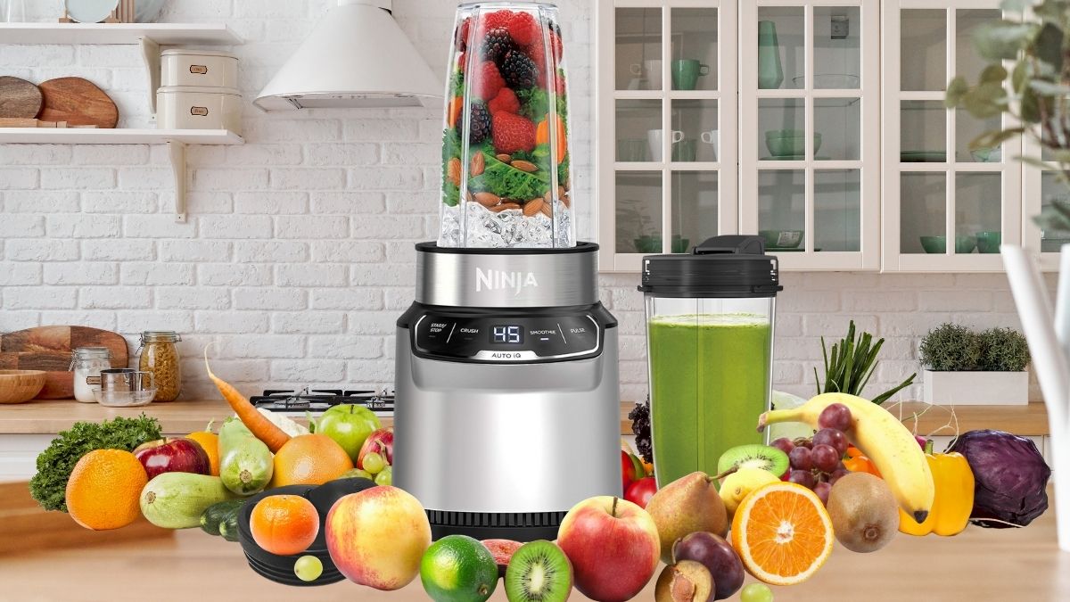 Ninja BN401 Nutri Pro Personal Blender with Auto-iQ: Powerful Nutrient Extraction in a Compact Package