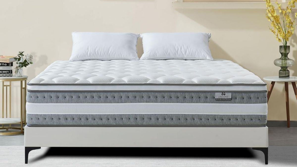 Naruchu 12-Inch Queen Hybrid Mattress: Perfect Balance of Comfort and Support