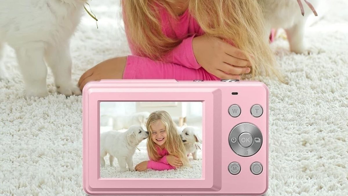 Digital Camera, FHD 1080P Digital Point and Shoot Camera with 16X Zoom Anti Shake, Compact Small Camera for Boys Girls Kids