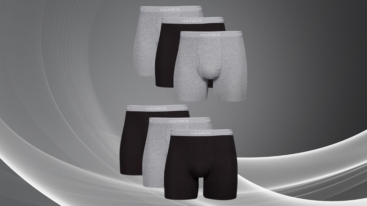 Hanes Cool Dri Boxer Briefs: Moisture-Wicking Underwear for Men
