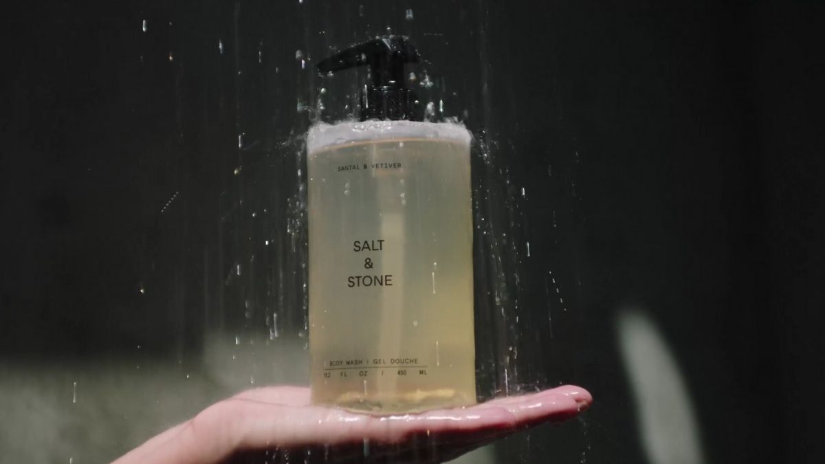 Salt & Stone Antioxidant-Rich Body Wash: Santal & Vetiver Luxury for Your Skin