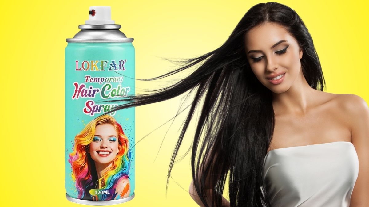 BEFIVECOK Black Hair Spray: Bold, Temporary Black Hair Color Made Simple