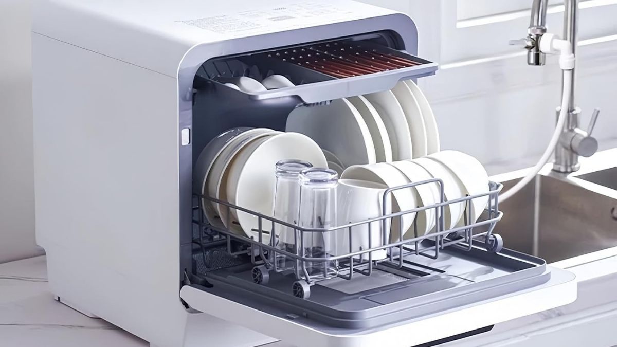 ZHC Portable Countertop Dishwasher: Powerful Cleaning Upgrade for Small Kitchens