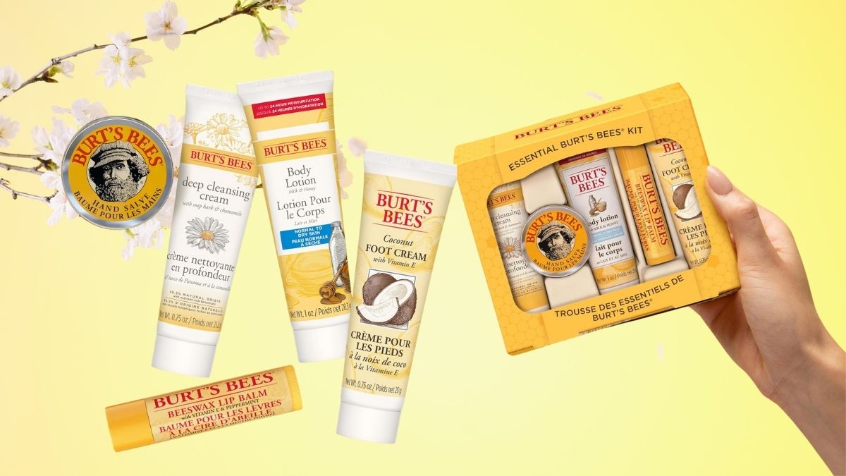 Burt’s Bees Essential Everyday Beauty Set: Your Complete Natural Beauty Travel Companion