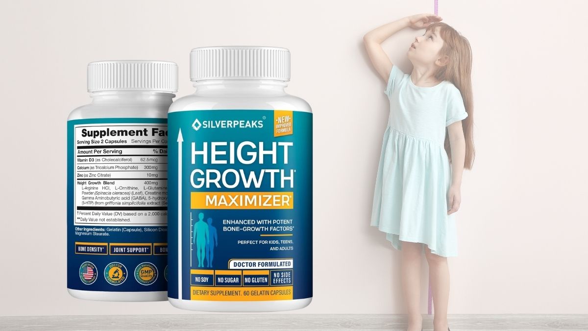 SILVERPEAKS Growth Capsules: Your Height Growth Maximizer