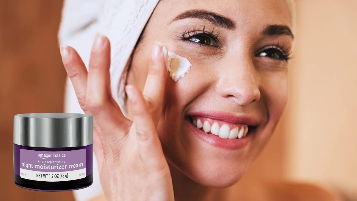 Amazon Basics Triple Replenishing Moisturizer Night Cream: Can Budget Skincare Deliver Overnight Results