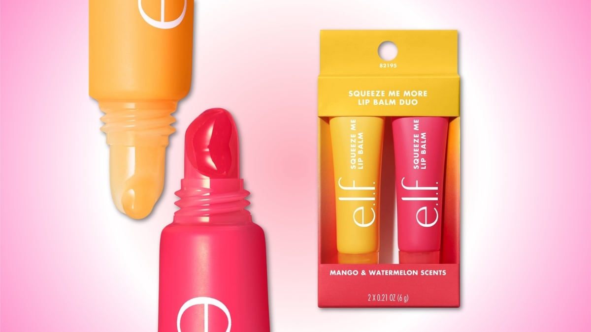How the e.l.f. Squeeze Me More Lip Balm Duo Fits Into a Simple Routine