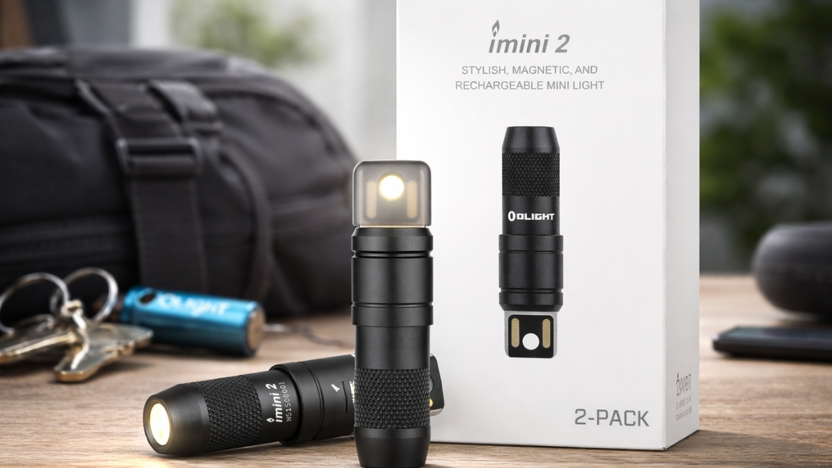 This OLIGHT 2 Pack IMINI 2 Rechargeable Mini Light Solves Small Lighting Problems