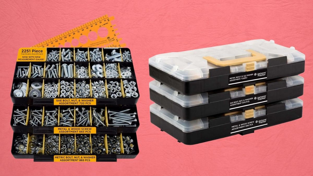 Jackson Palmer 2251-Piece Hardware Assortment Kit: The Organized Workshop You’ve Been Missing
