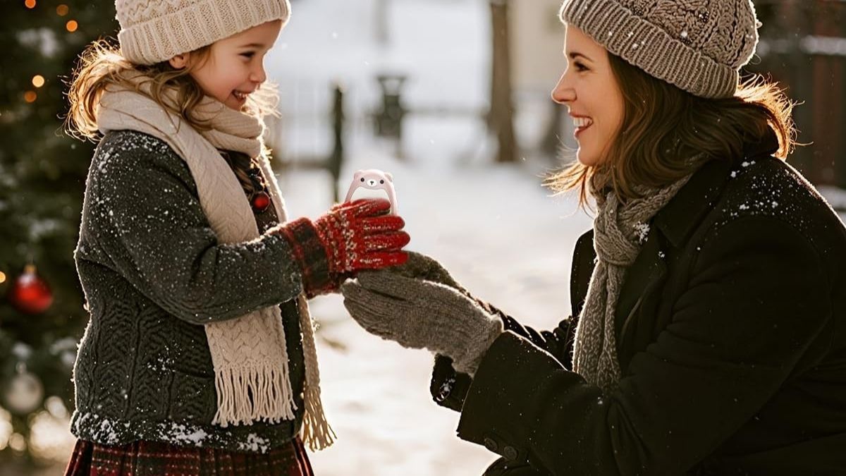 SWEETFULL Hand Warmers Rechargeable – Cute Bear: Stay Cozy with Adorable Pocket Warmth
