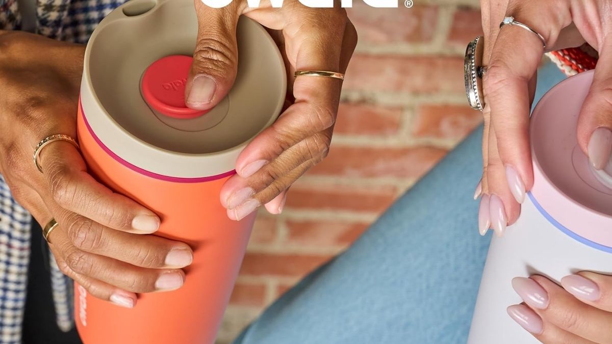 Owala SmoothSip Slider 12 oz Coffee Tumbler: Compact Design, Everyday Reliability