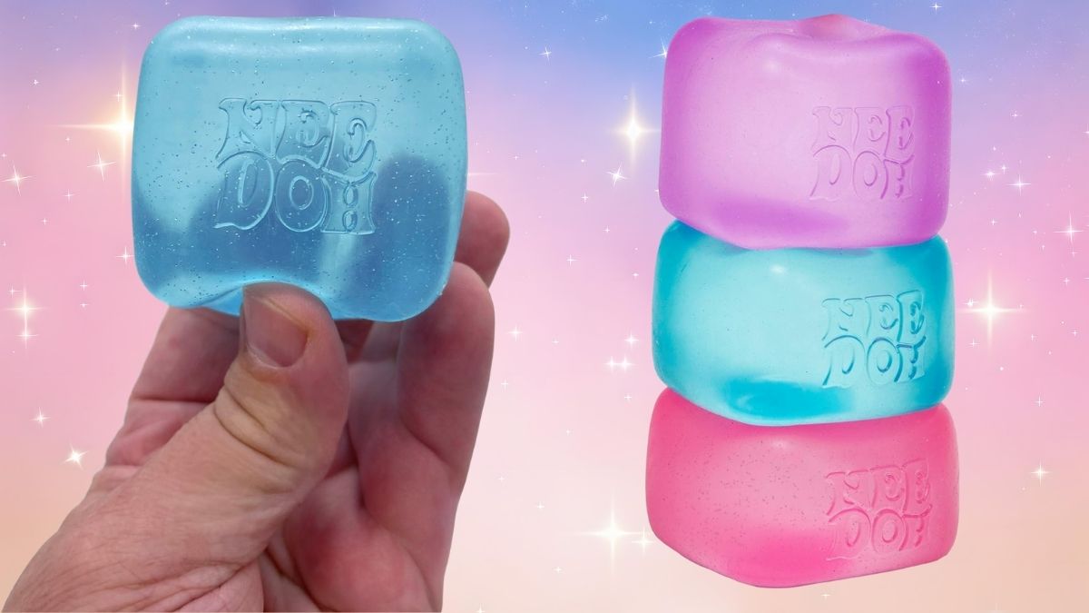 Schylling NeeDoh Nice Cube: A Compact Sensory Toy with Serious Benefits
