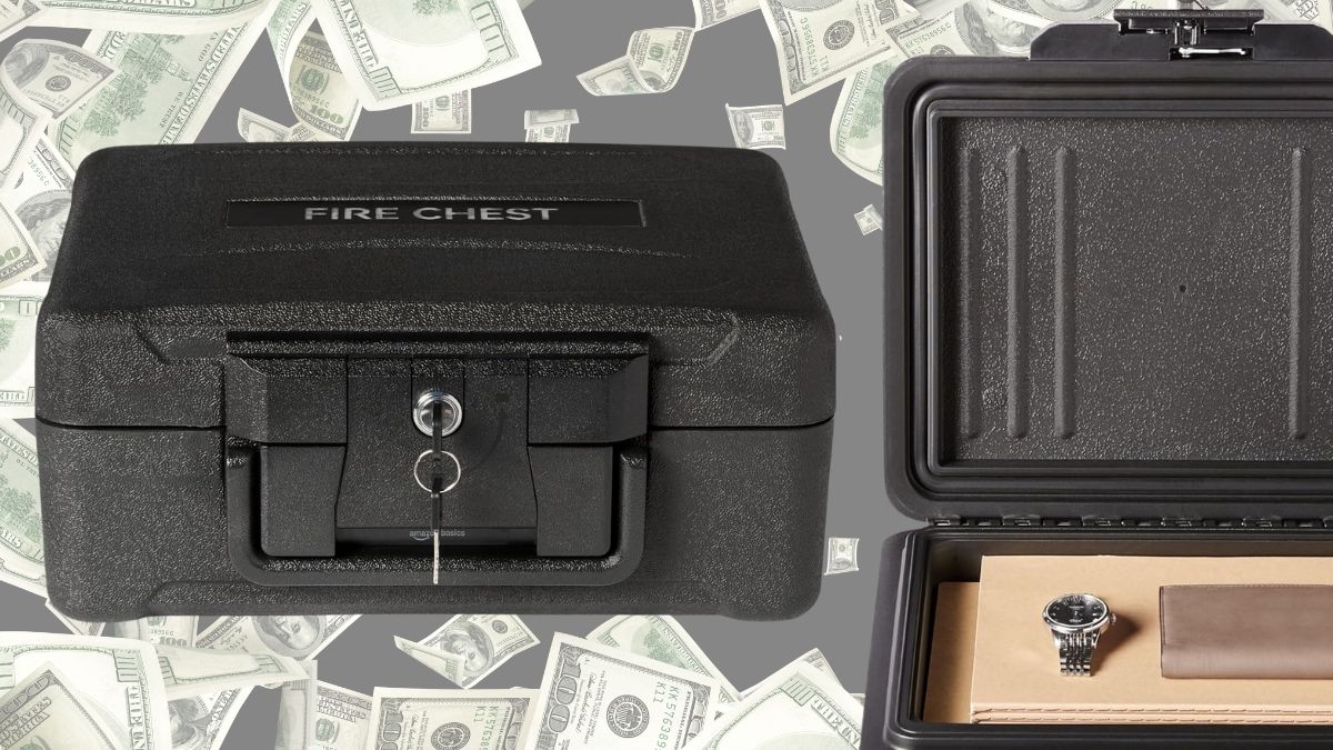 Amazon Basics Fire Chest with Mechanical Key: Simple Protection for What Matters Most