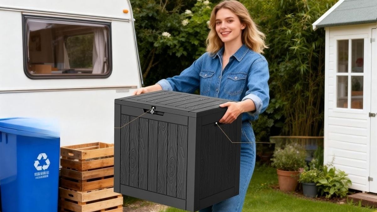 30 Gallon Outdoor Deck Box