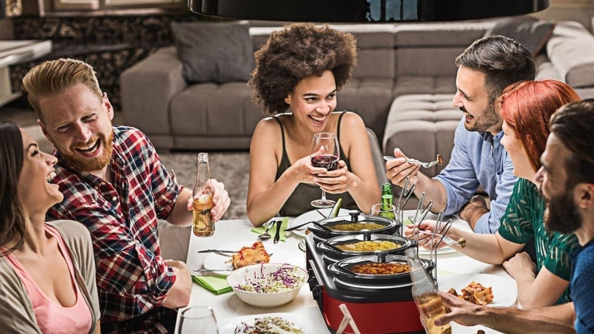 Sunvivi Triple Slow Cooker Buffet Server: A Smarter Way to Cook, Serve, and Entertain