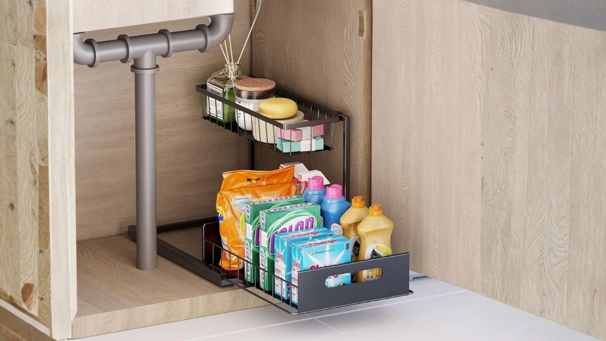 Ceetug Under Sink Organizer 2 Pack: A Practical Fix for Messy Cabinets