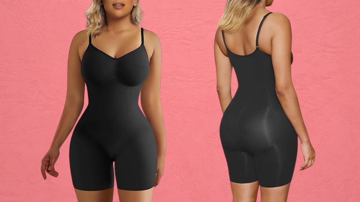 Smooth Where It Matters: An Honest Look at the SHAPERX Seamless Shapewear Bodysuit