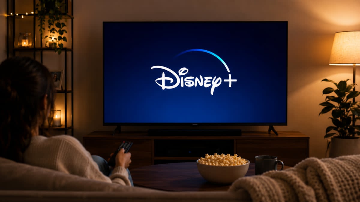 "New on Disney Plus featuring popular movies including Marvel, Pixar, Disney animation, and family-friendly streaming releases."