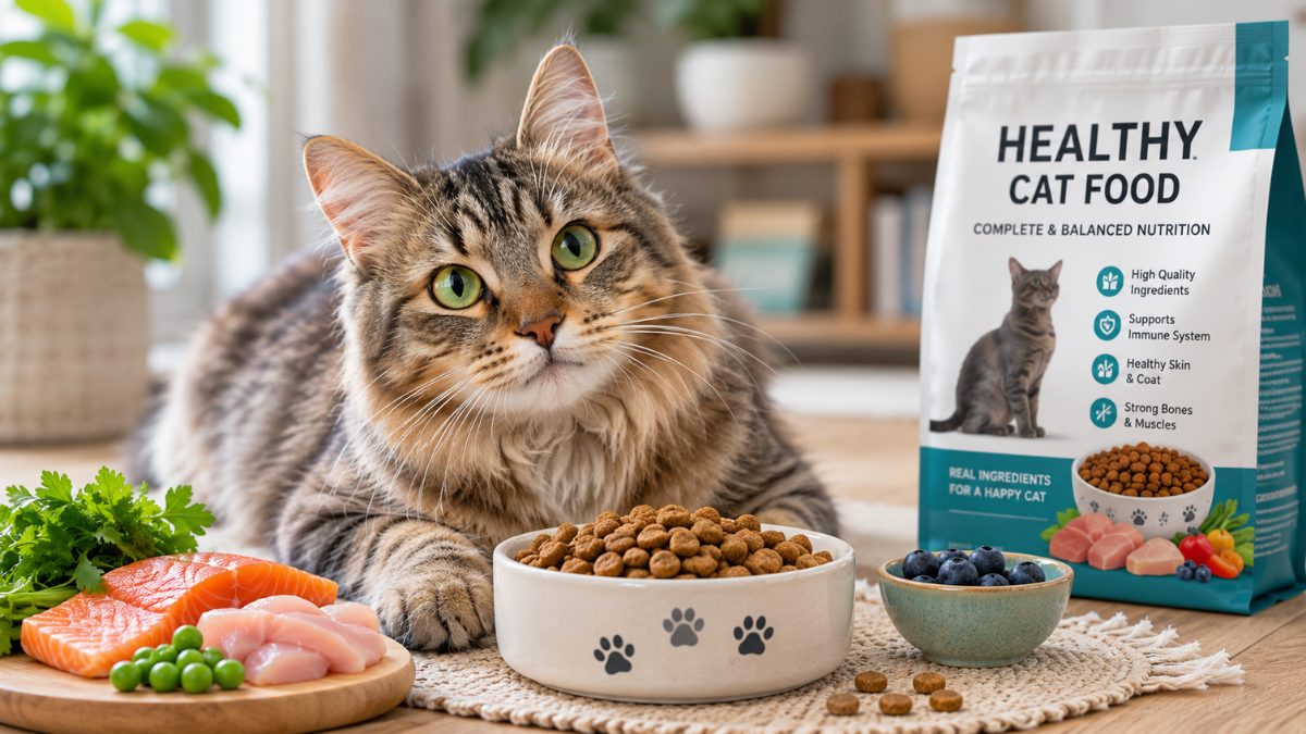 What Healthy Cat Food Should Include for Balanced Everyday Feline Nutrition