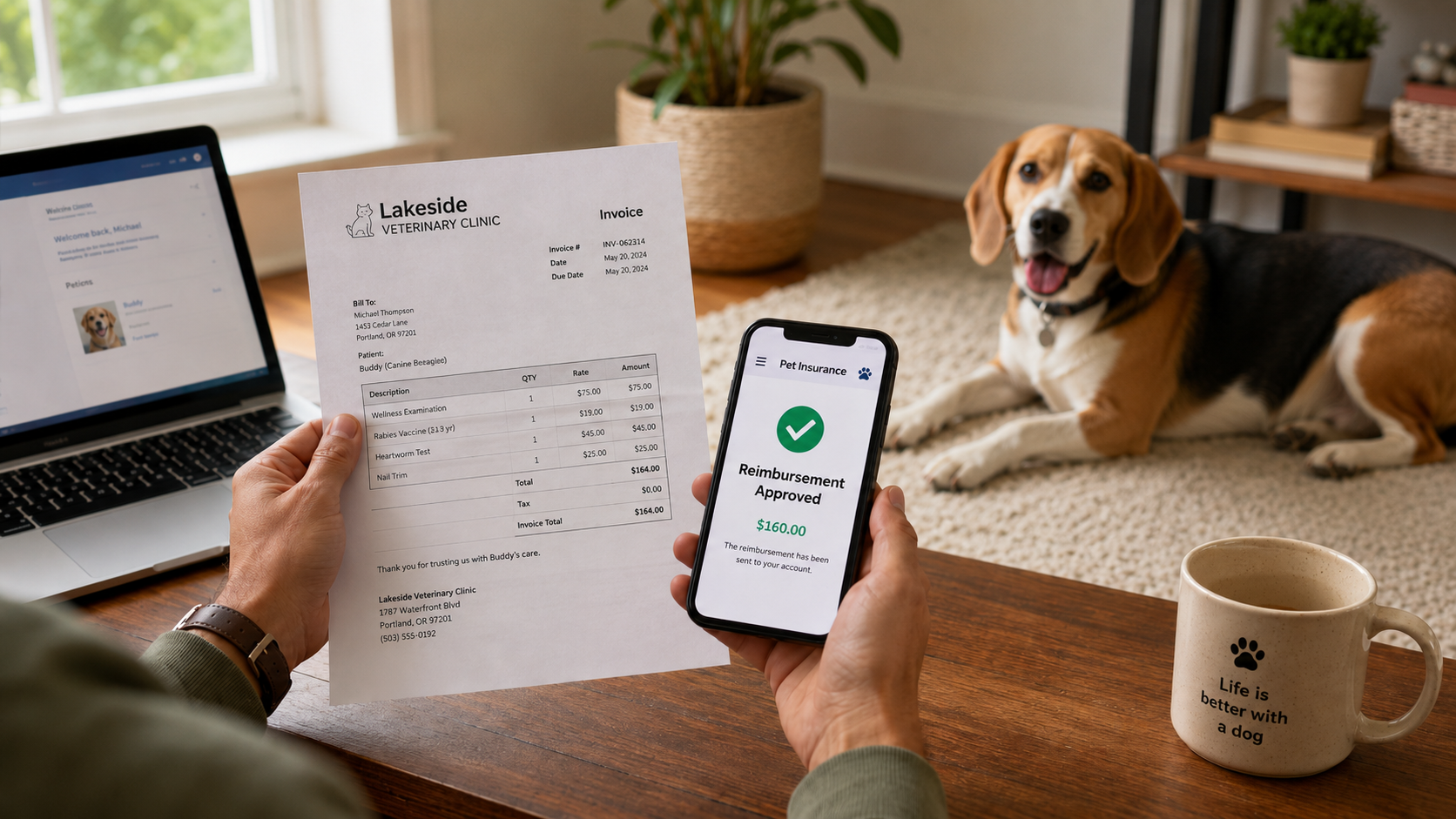 Why Pet Insurance Reimbursement Amounts Can Differ From Your Veterinary Bill